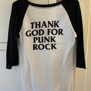 Famous Stars and Straps Women’s baseball tee - size L